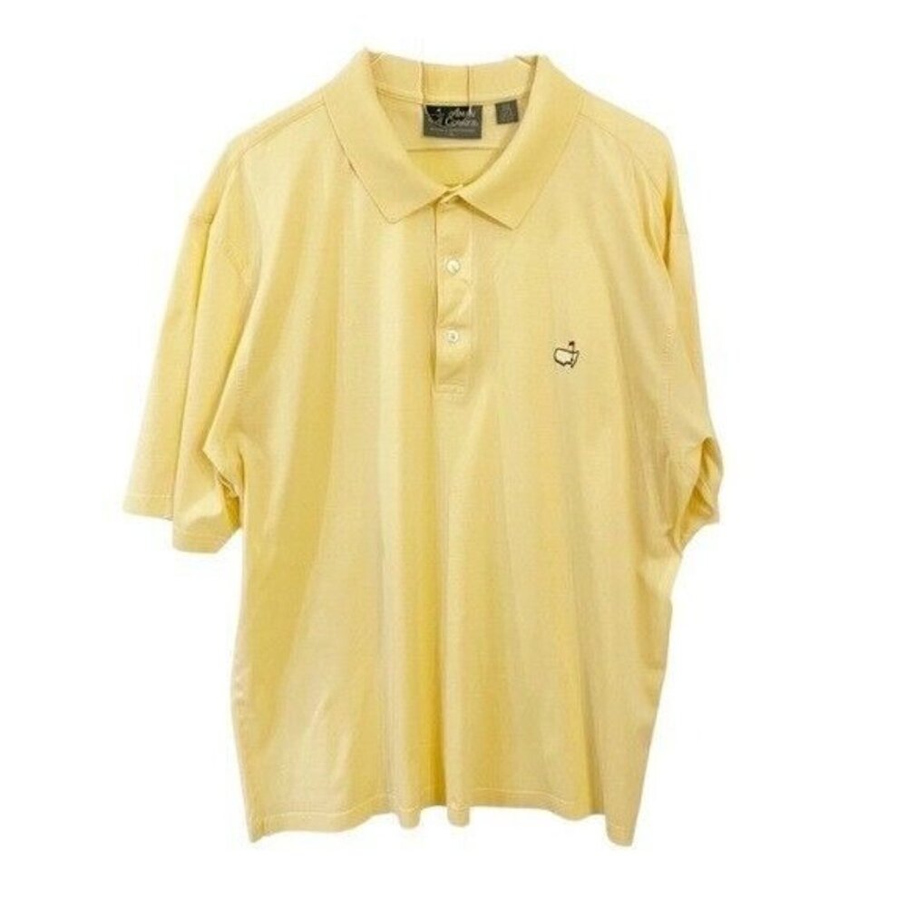 Masters Yellow Golf Shirt by Amen Corner Men's SIze XL
